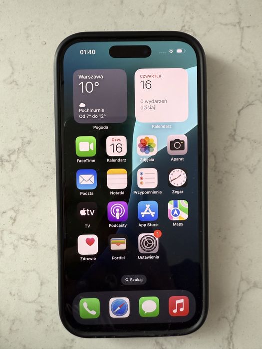 Iphone 15 Pro 256 GB kolor biały