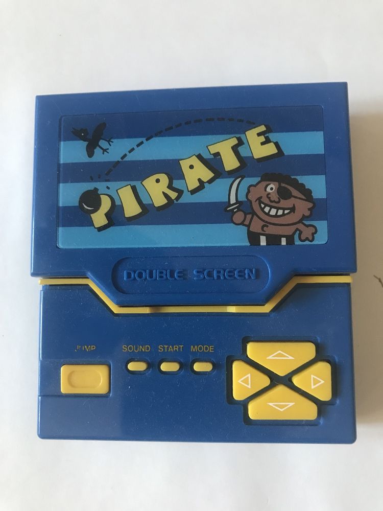 Ретро портативна ігрова приставка PIRATE double screen, б/у.
