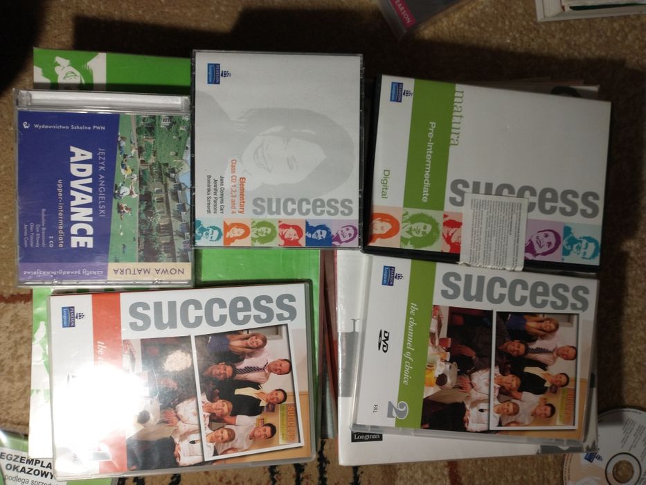 Angielski do matury, na korepetycje, zestawy książek z CD i DVD