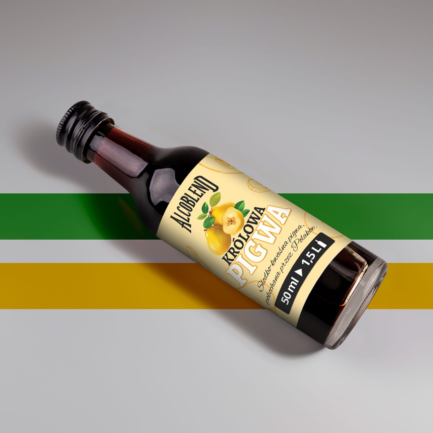 Zaprawka - esencja do alkoholu ALCOBLEND - Królowa Pigwa - 50 ml