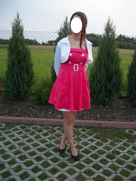 Orsay różowa sukienka - S