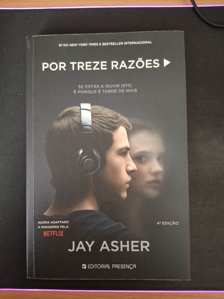 Livro Por Treze Razões de Jay Asher