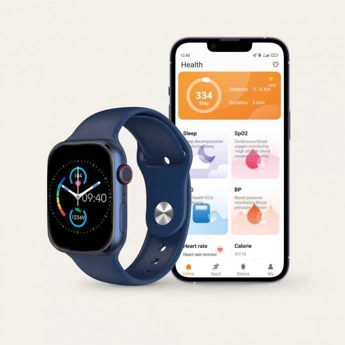 Smartwatch Ksix Urban 4 niebieski