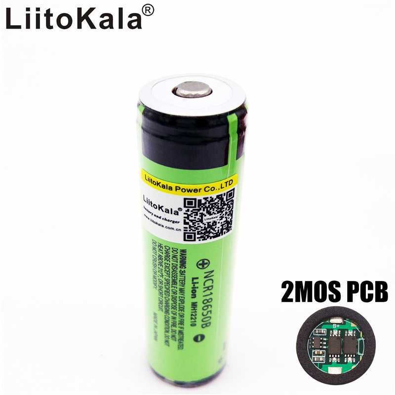 Акумулятор iз захистом 18650 LiitoKala 34B PCB 3400mAh с защитой 2023