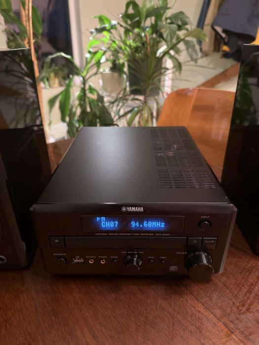 Wieża Yamaha PianoCraft CRX-E320 NX-E700 Piano Black USB CD Ideał