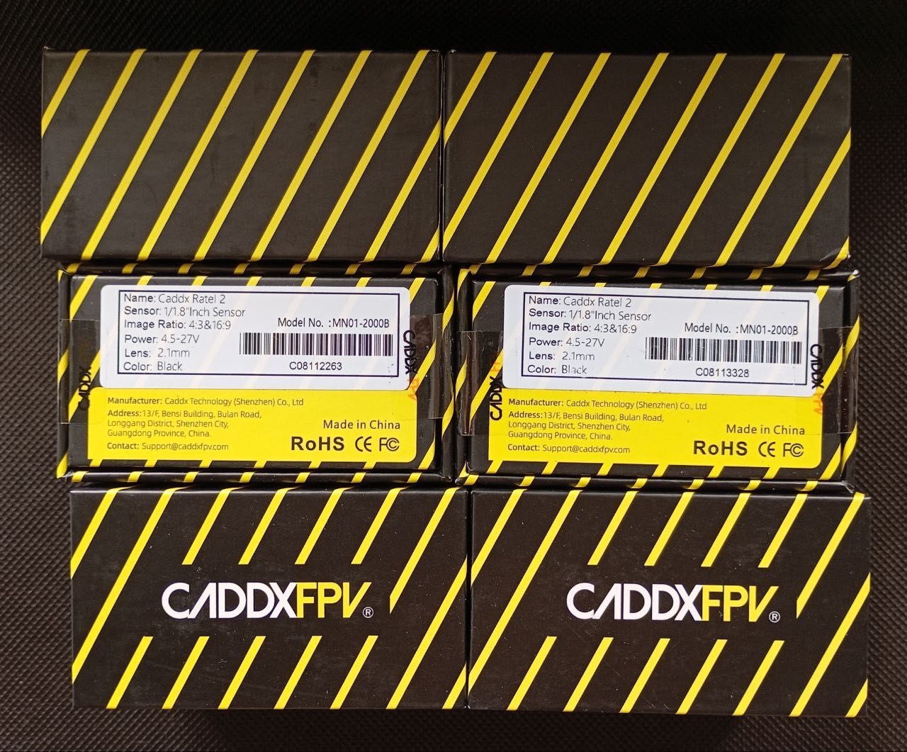 Камери для fpv Caddx Ratel 2