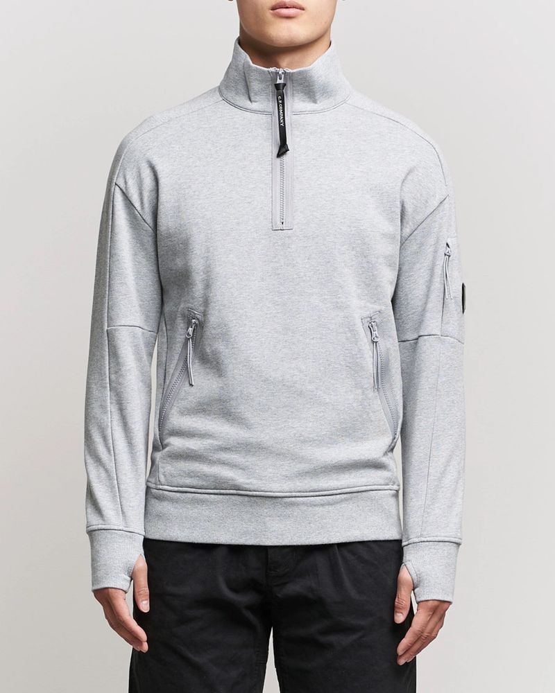 Чоловічий світшот C.P. Company 1/3 zip 16CMSS081A005086W ОРИГІНАЛ