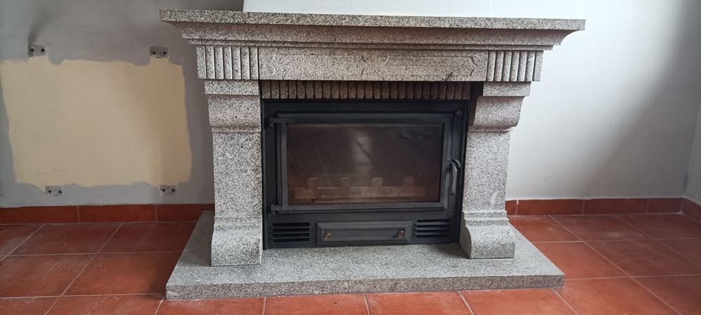 Lareira em granito
