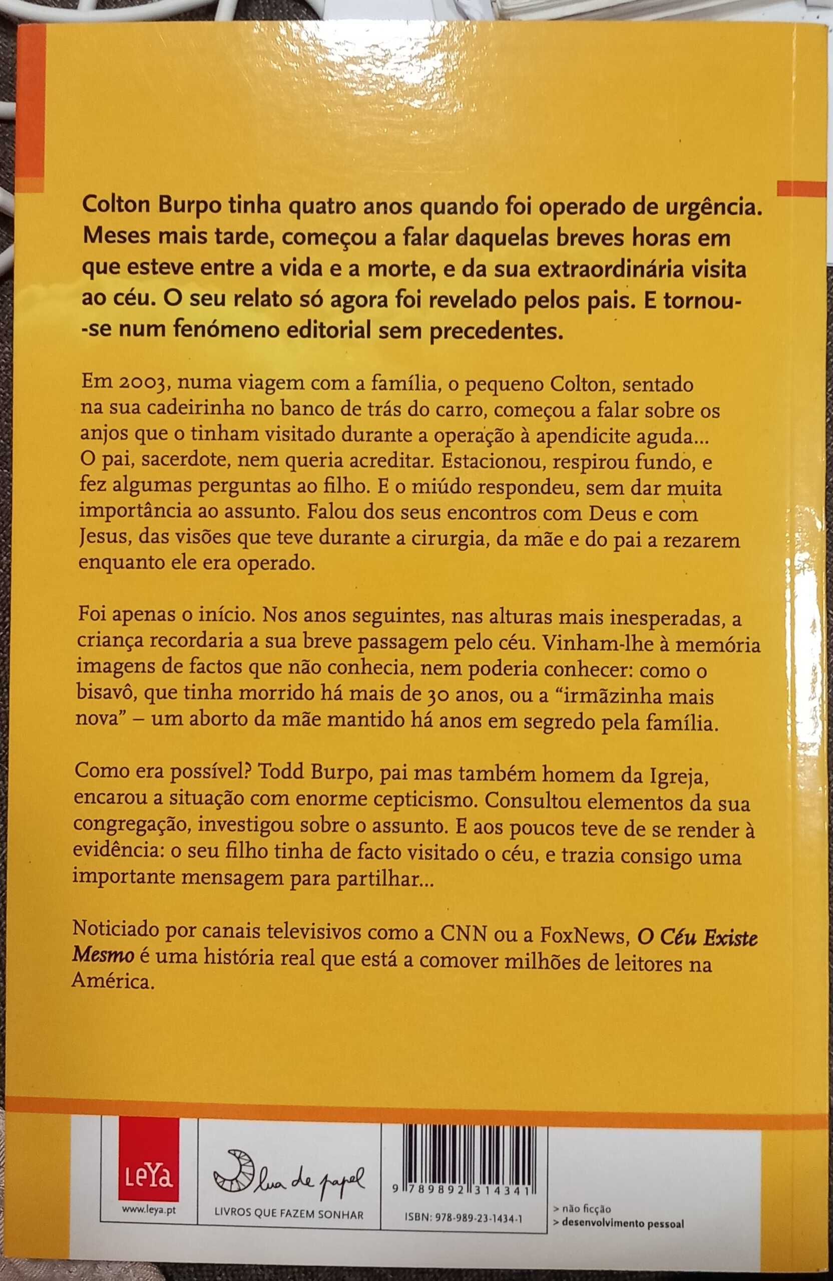 Livro - O Céu Existe Mesmo de Todd Burpo