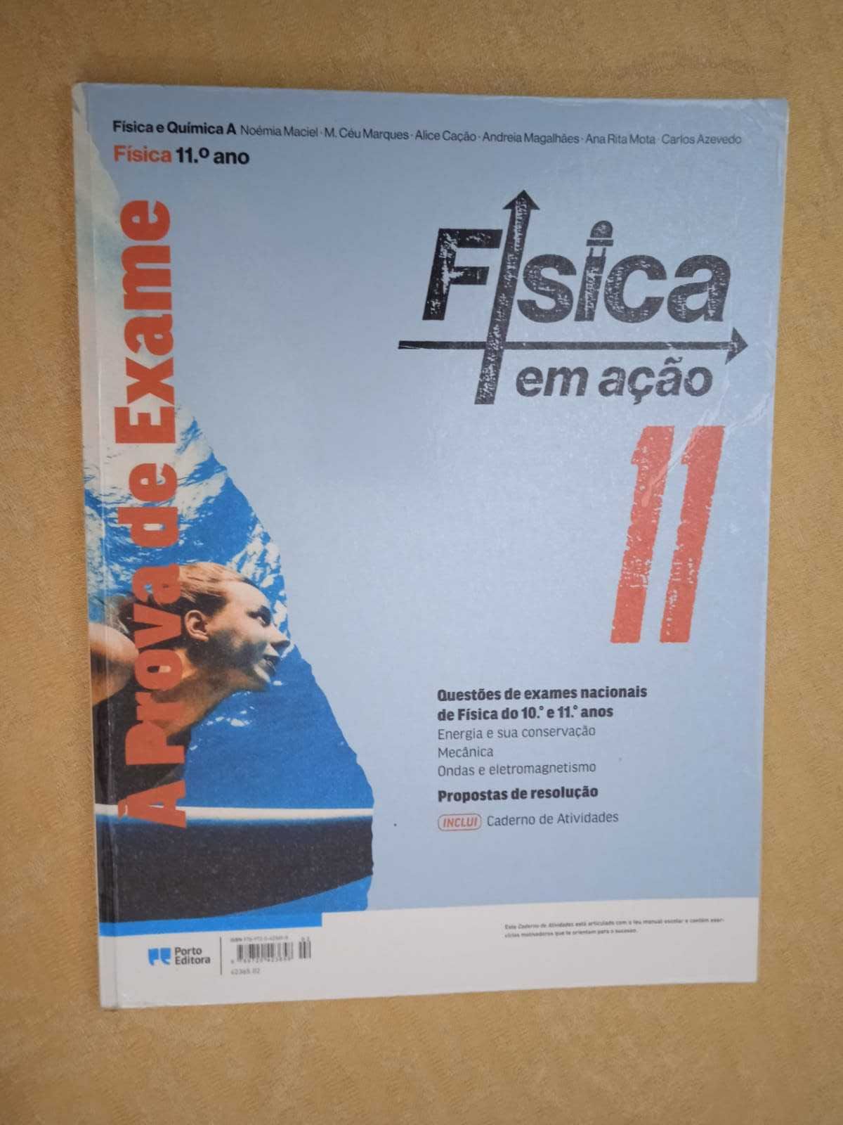 Caderno - Física em ação - Física e Química A - 11.º ano  (NOVO)