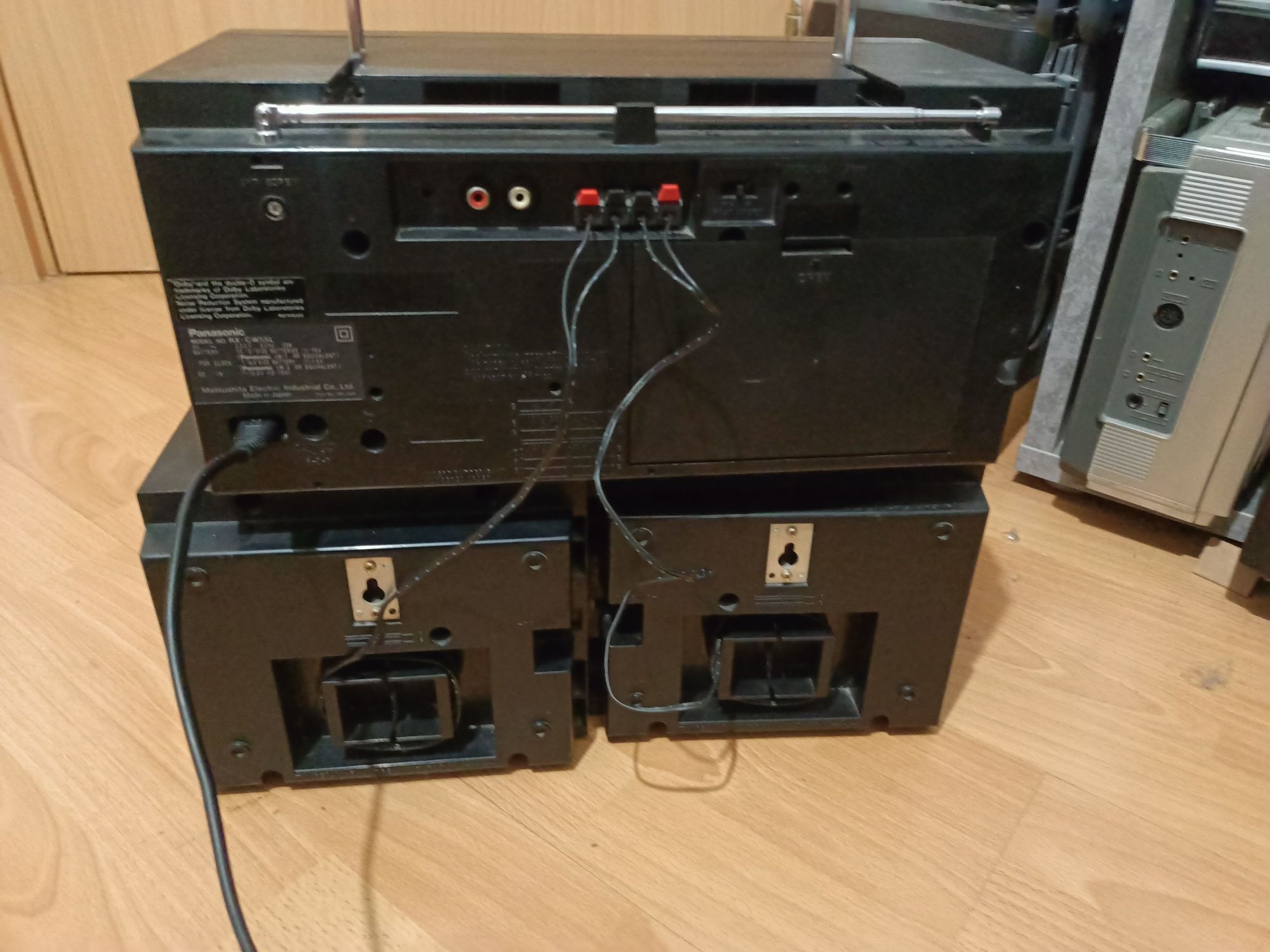 SPRAWNY Radiomagnetofon Panasonic RX-CW55L