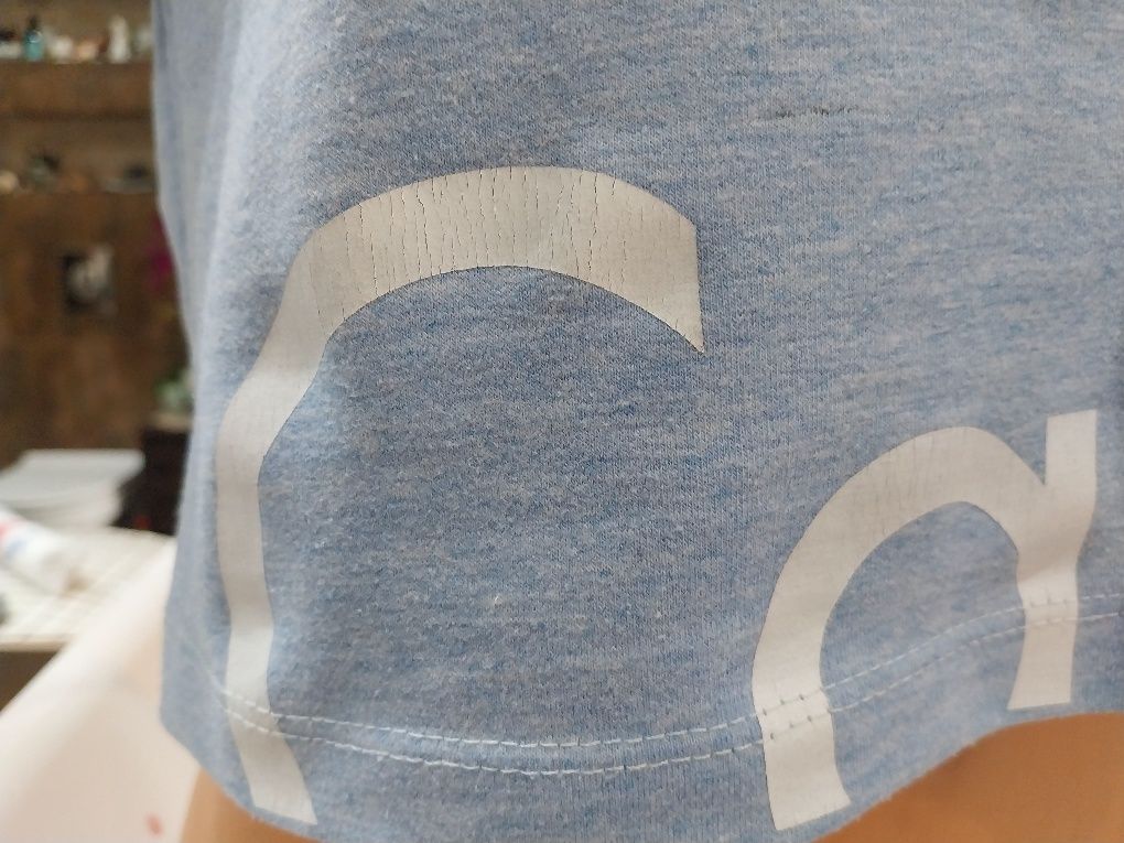 Bluza z kapturem CK light blue