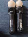 2x Playstation move motion controller