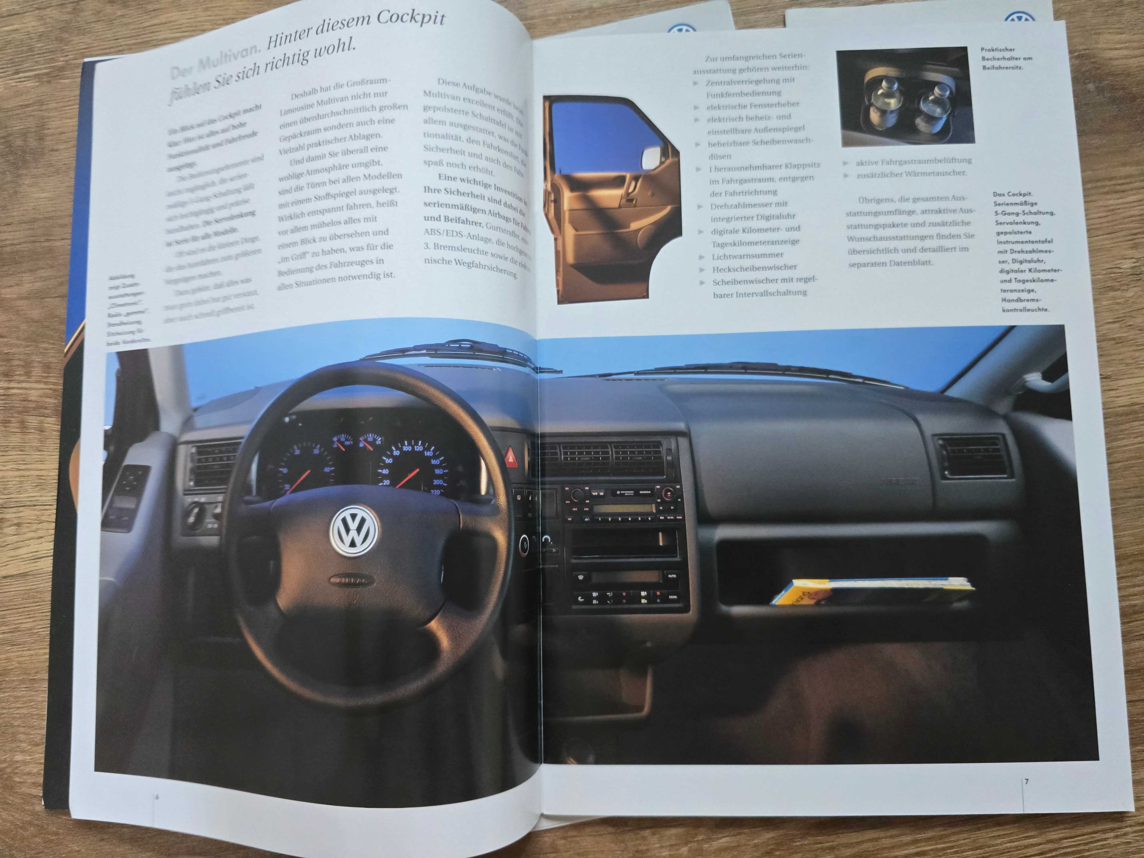 Prospekt VW T4 Multivan
