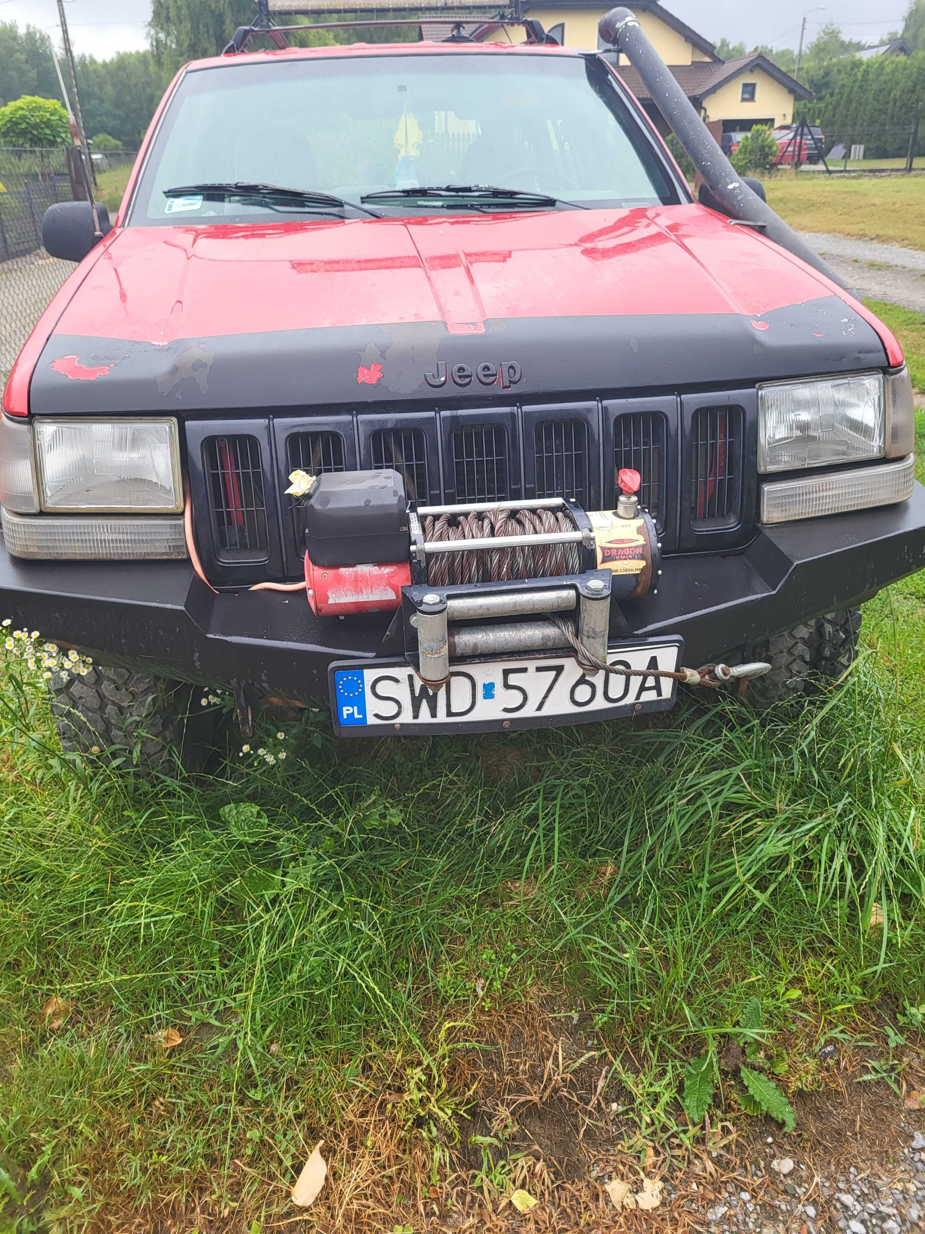 JEEP GRAND CHEROKEE 4.0 + wyciągarka