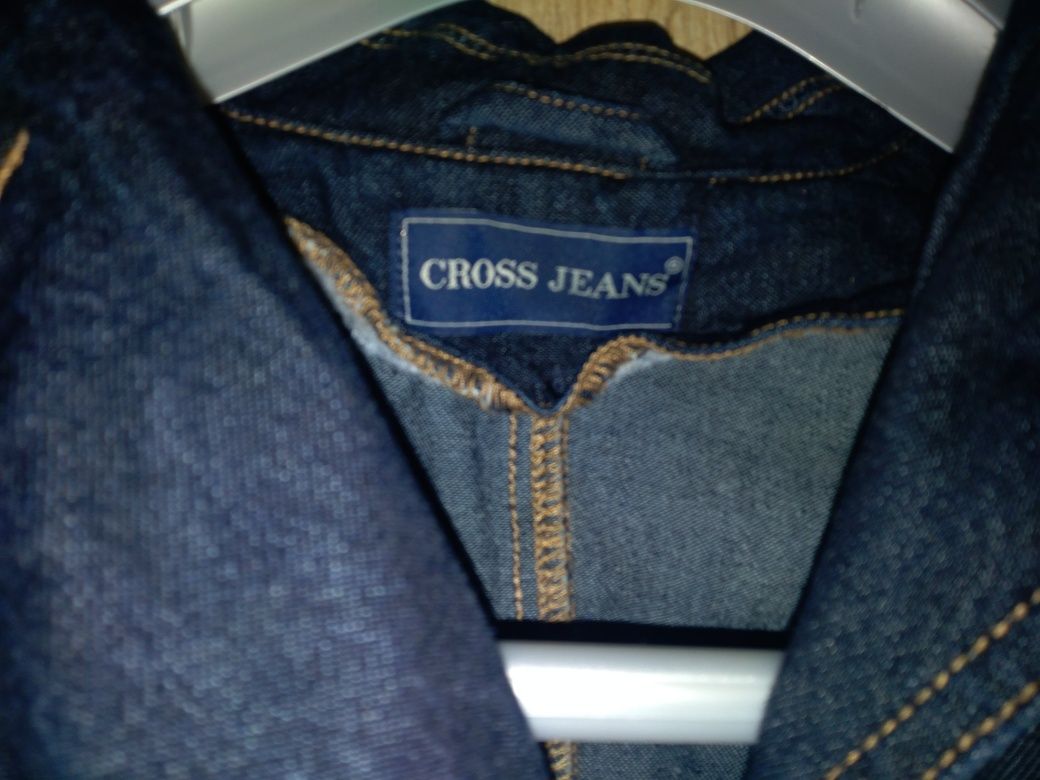 Płaszcz jeans XS