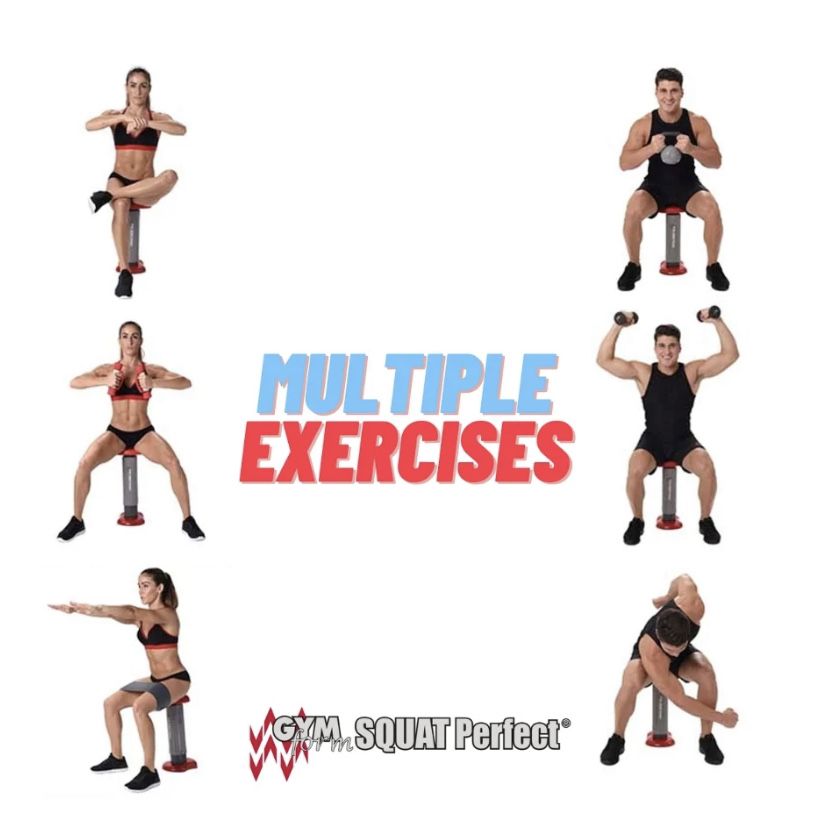 Maquina abdominais GymForm squar como nova