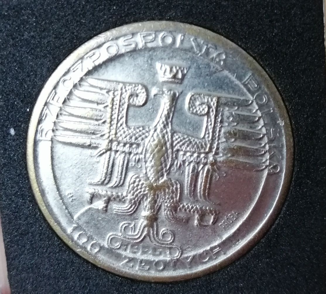 100 zł Kopernik 1925 Kopia monety próbnej duża