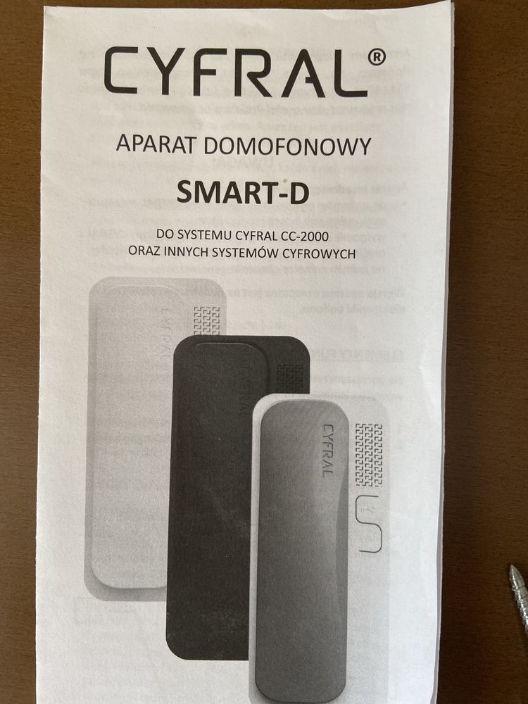 Domofon Cyfral Smart-D nieuzywany nowy