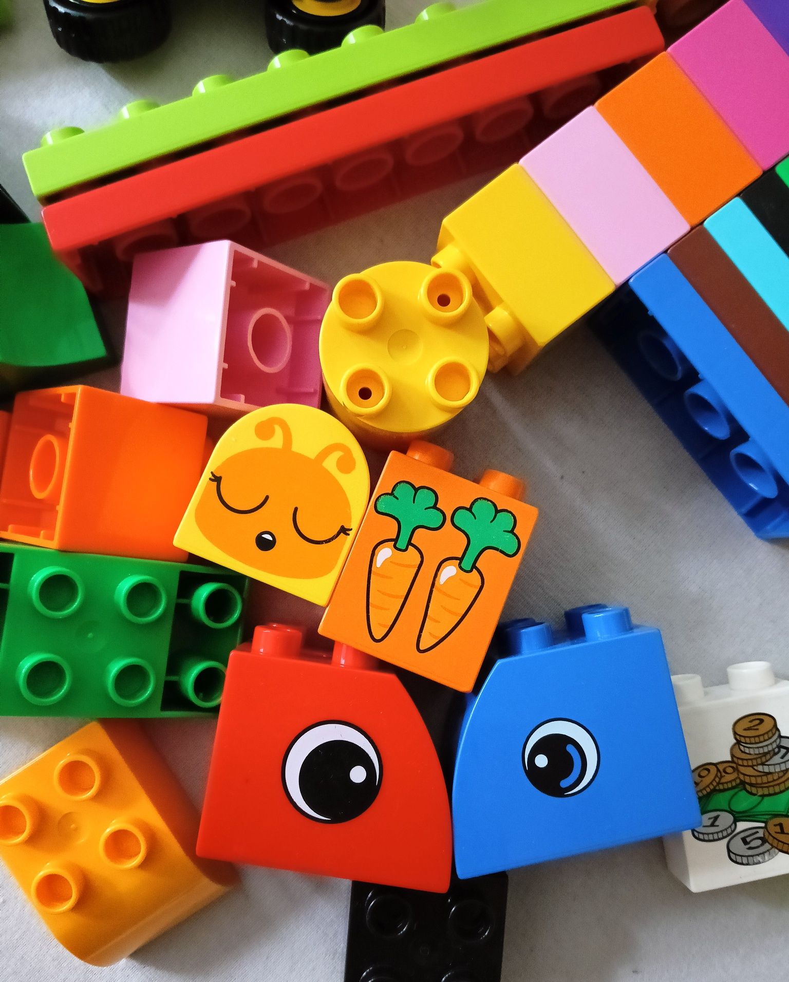 Klocki LEGO Duplo, mix, 96 sztuk