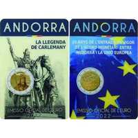 Moedas 2 Euros Andorra