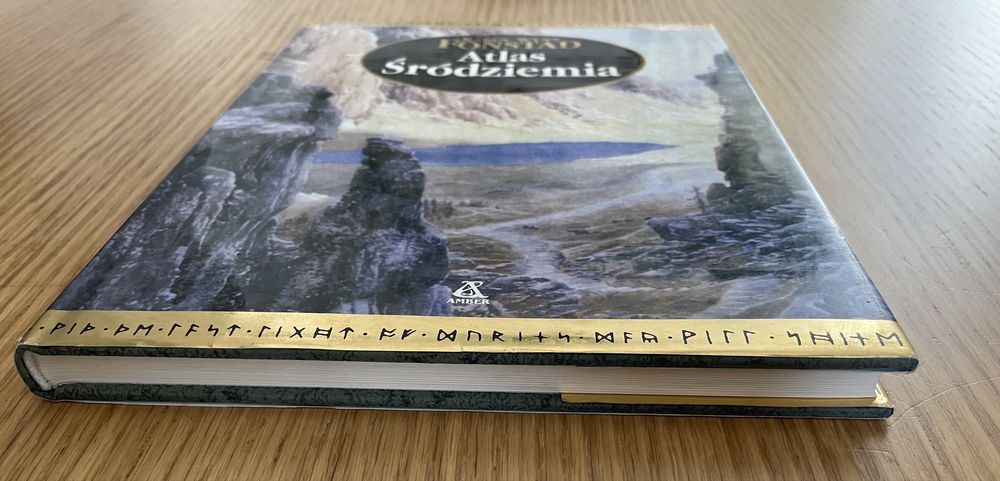 Atlas Śródziemia karen Wynn Fonstad Tolkien Amber Zielona seria hobbit