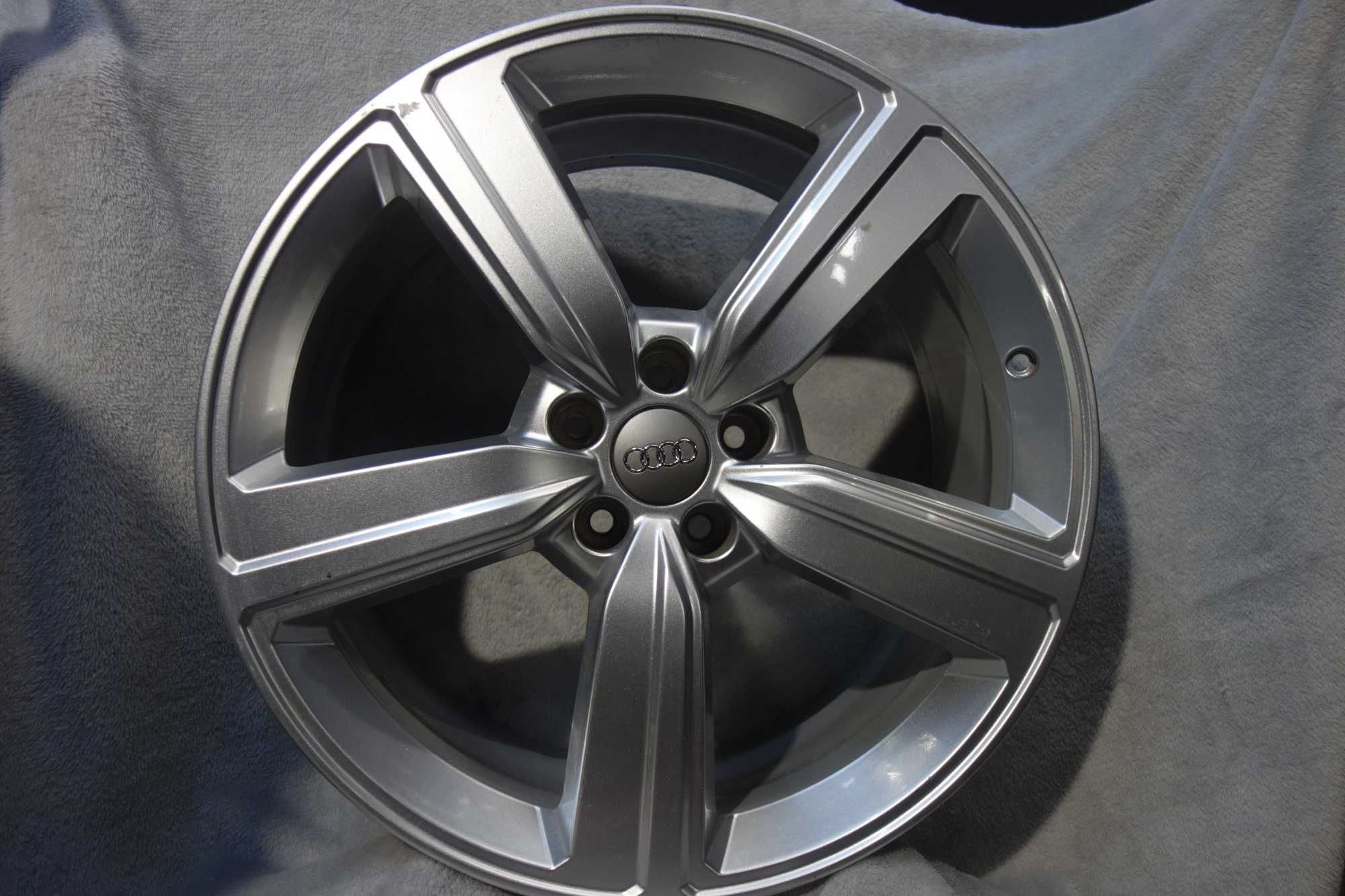 Alufelgi AUDI 20" 5x112 A5 A6 A7 A8 E-tron RS6 RS7 S4 SQ7 Srebrne 693