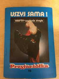 Przyjaciółka Uszyj sama Hafty 1985r PRL