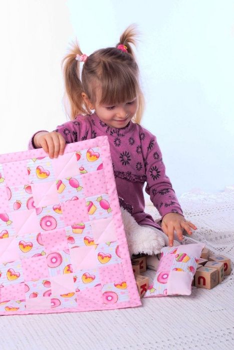 Кукольная постель Подарок для девочки на Новый год