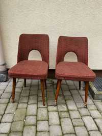 2 krzesla muszelka - PRL