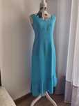 OFERTA PORTES - Vestido de Cerimónia Azul da Habitus (Tamanho S)