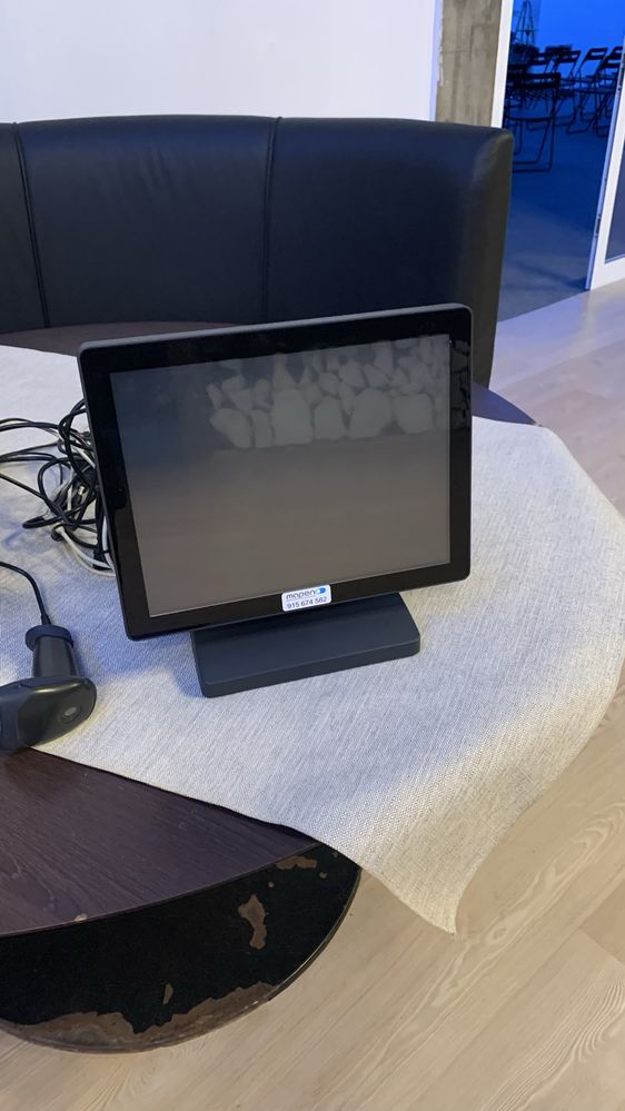 Monitor 15 polegadas duplo para TPV
