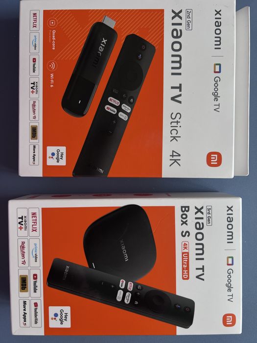 Смарт TV приставка Xiaomi TV Stick 4K