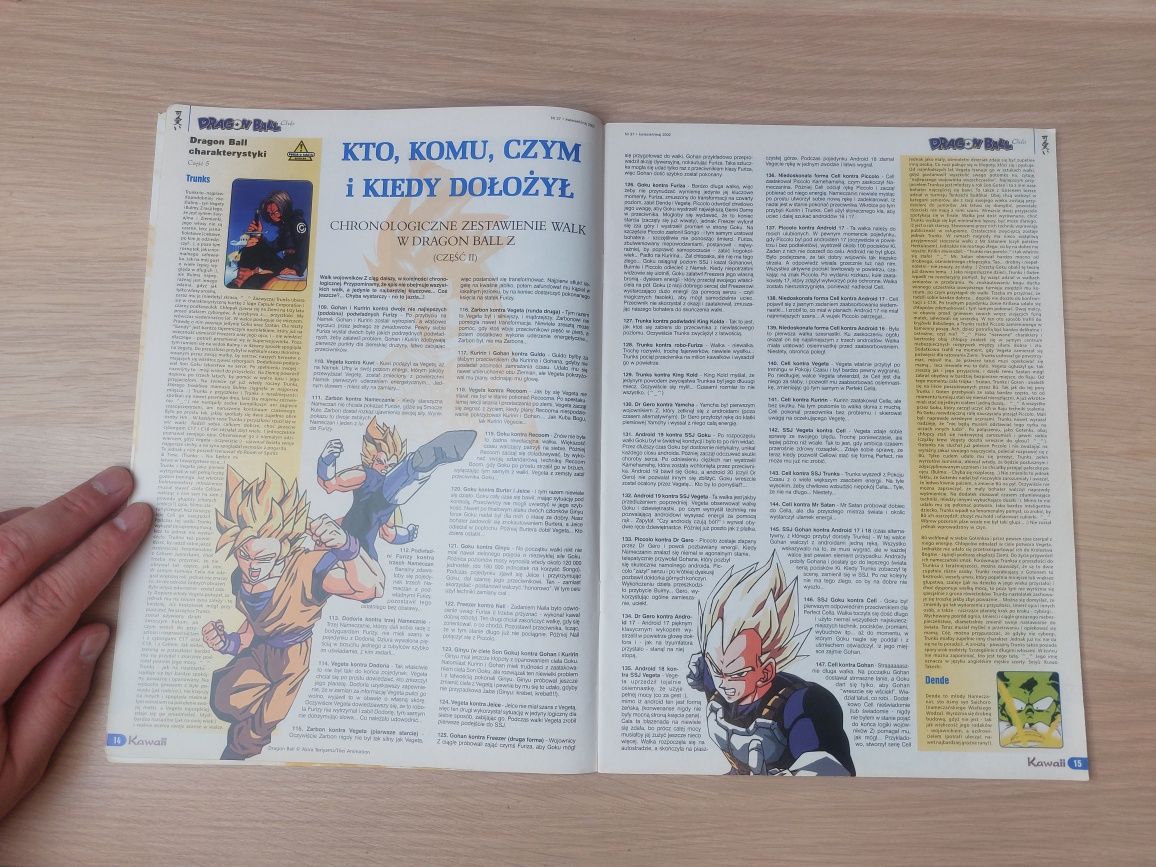 Dragon Ball Chio - reklama w gazecie