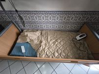 Cama articulada com colchão antiescaras