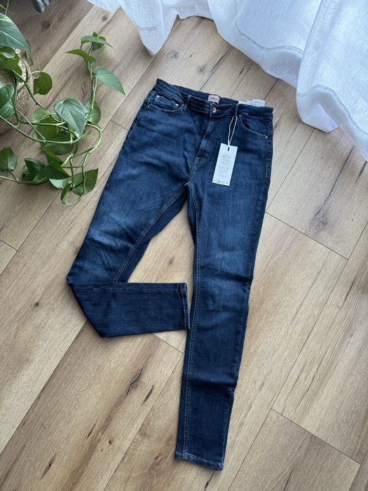 NOWE jeansy Only paola skinny high waist XL