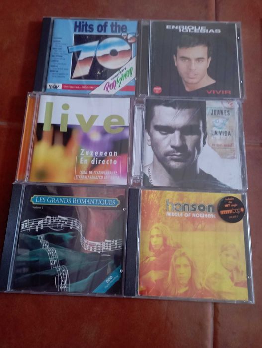 CD's de música vários