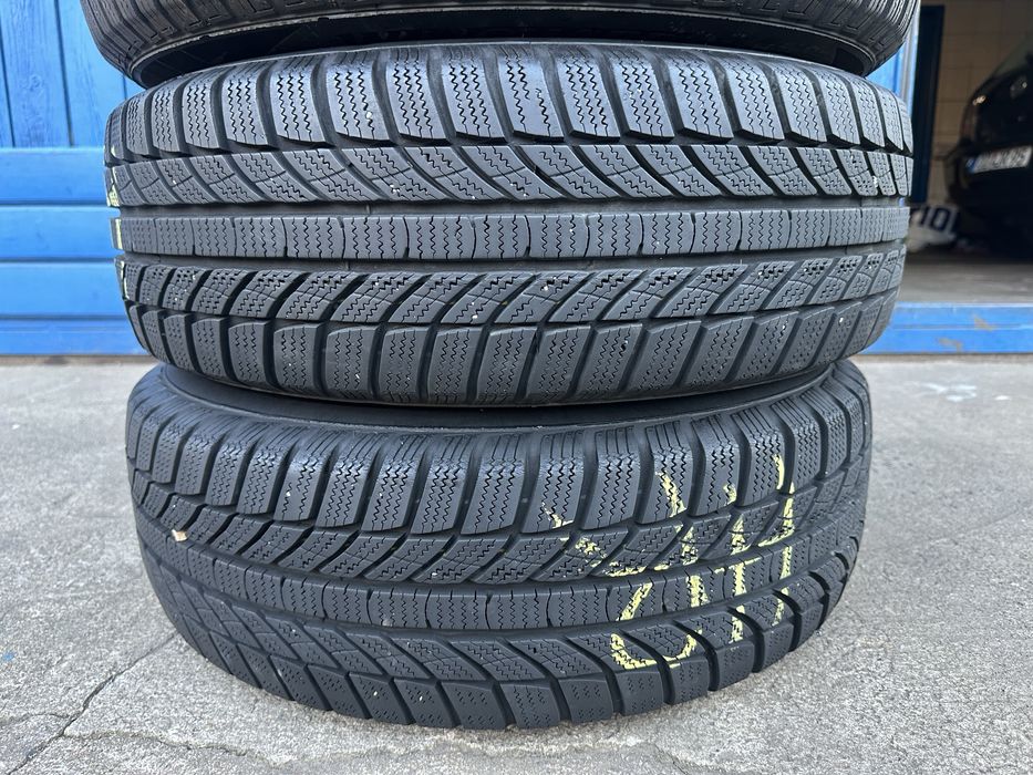 5x112 ET47 Koła zimowe 195/65 R15 jak nowe 7.8mm VW Audi Skoda Seat