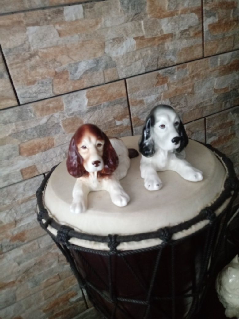 Figurka porcelanowa Sylvac piesek spaniel anglia