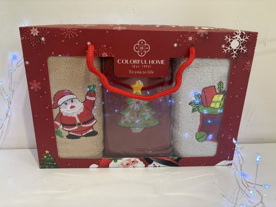 Подарунковий набір рушників Новий рік