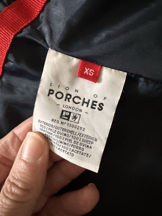 Casaco Lion of Porches tamanho XS