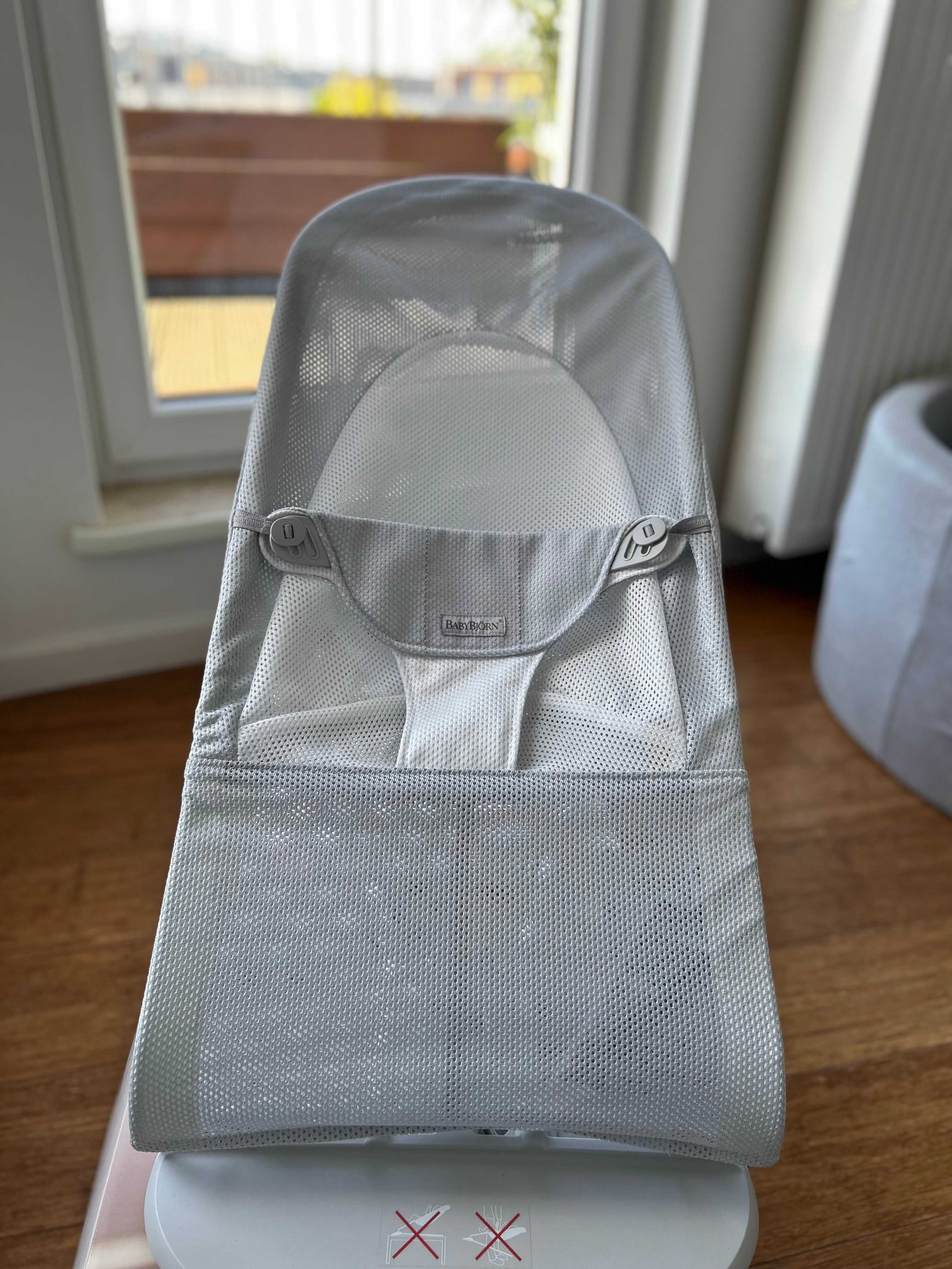 Bujak/ leżaczek Baby Bjorn BLISS MESH szary