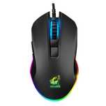 Mysz do gier, profesjonalna, duża, ciężka - USB optyczna RGB
