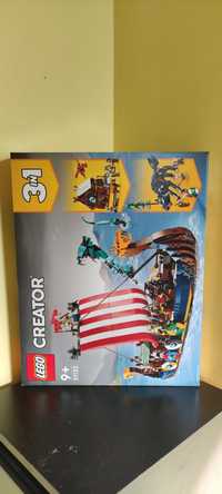 Lego Statek Wikingów 31132, nowy