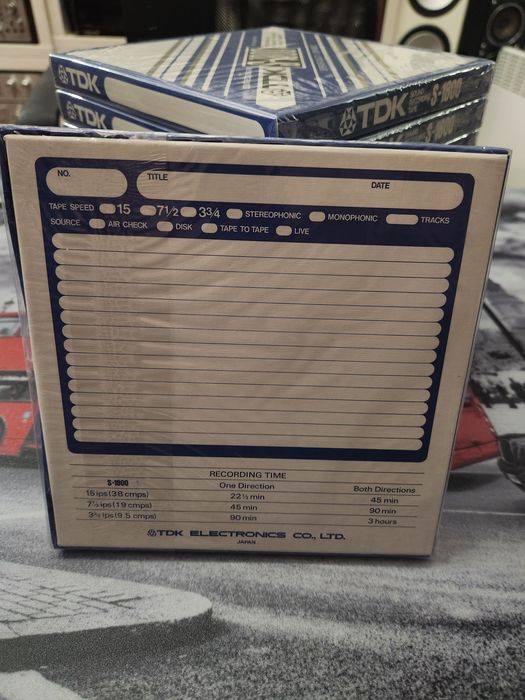 Магнитная лента/катушки/бабины TDK