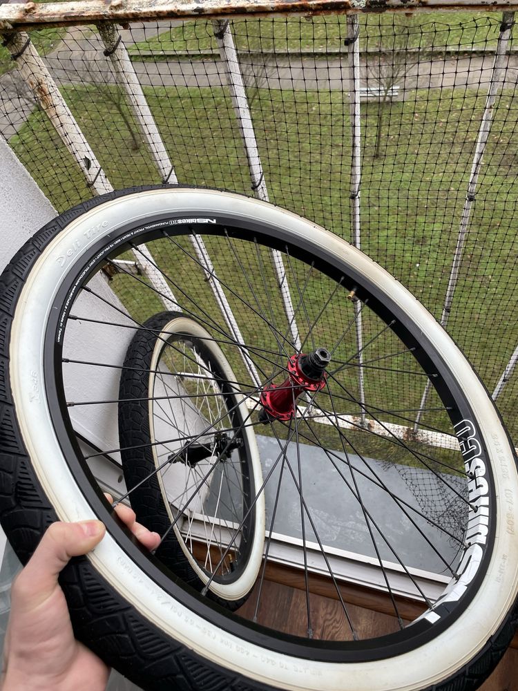 Koła w komplecie na MTB Street 24