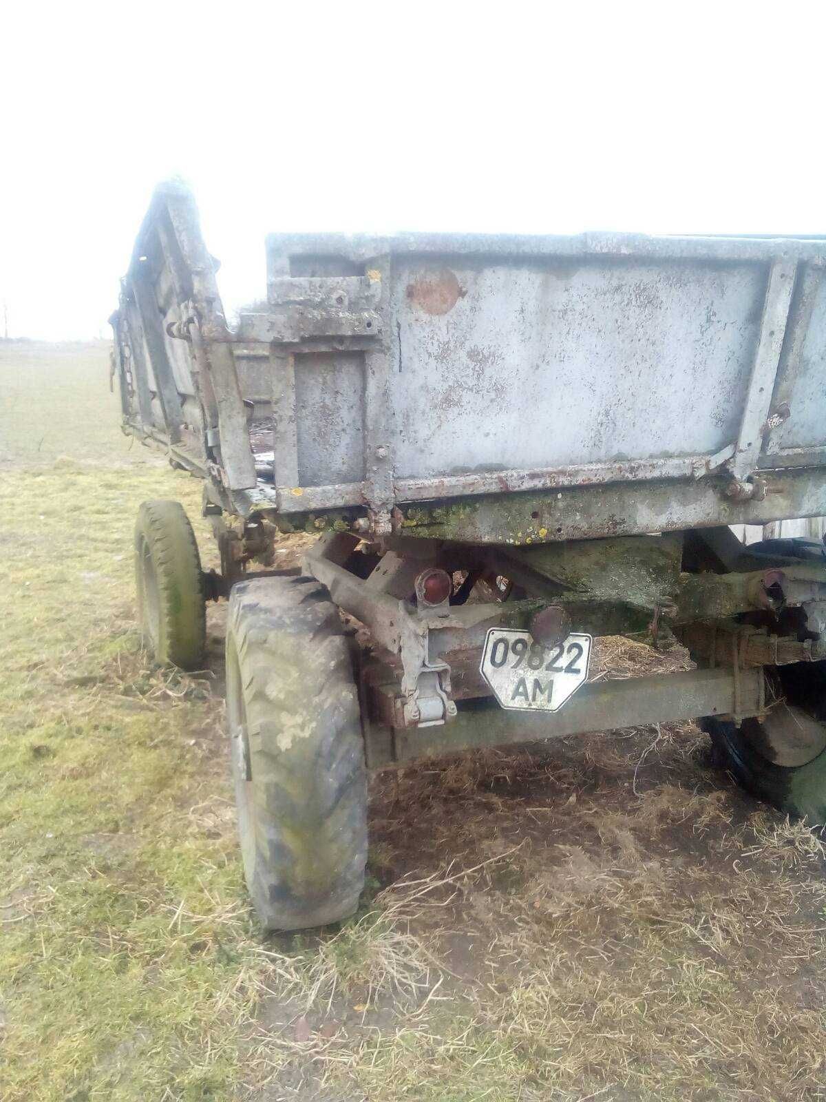 Продам тракторний причіп 2ПТС-4 САМОСКИД