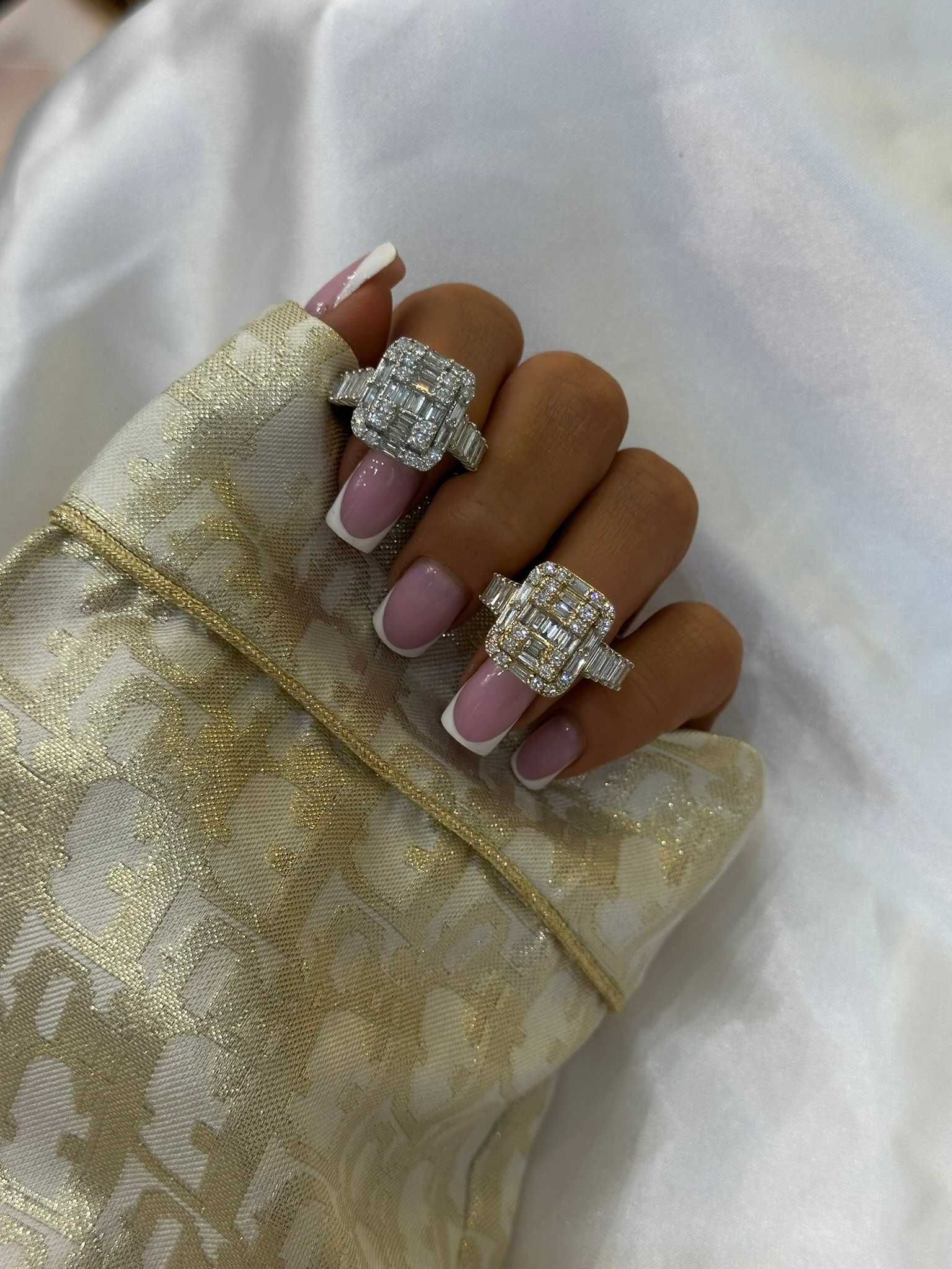 Pierścionek z diamentami naturalnymi 2.00 Ct