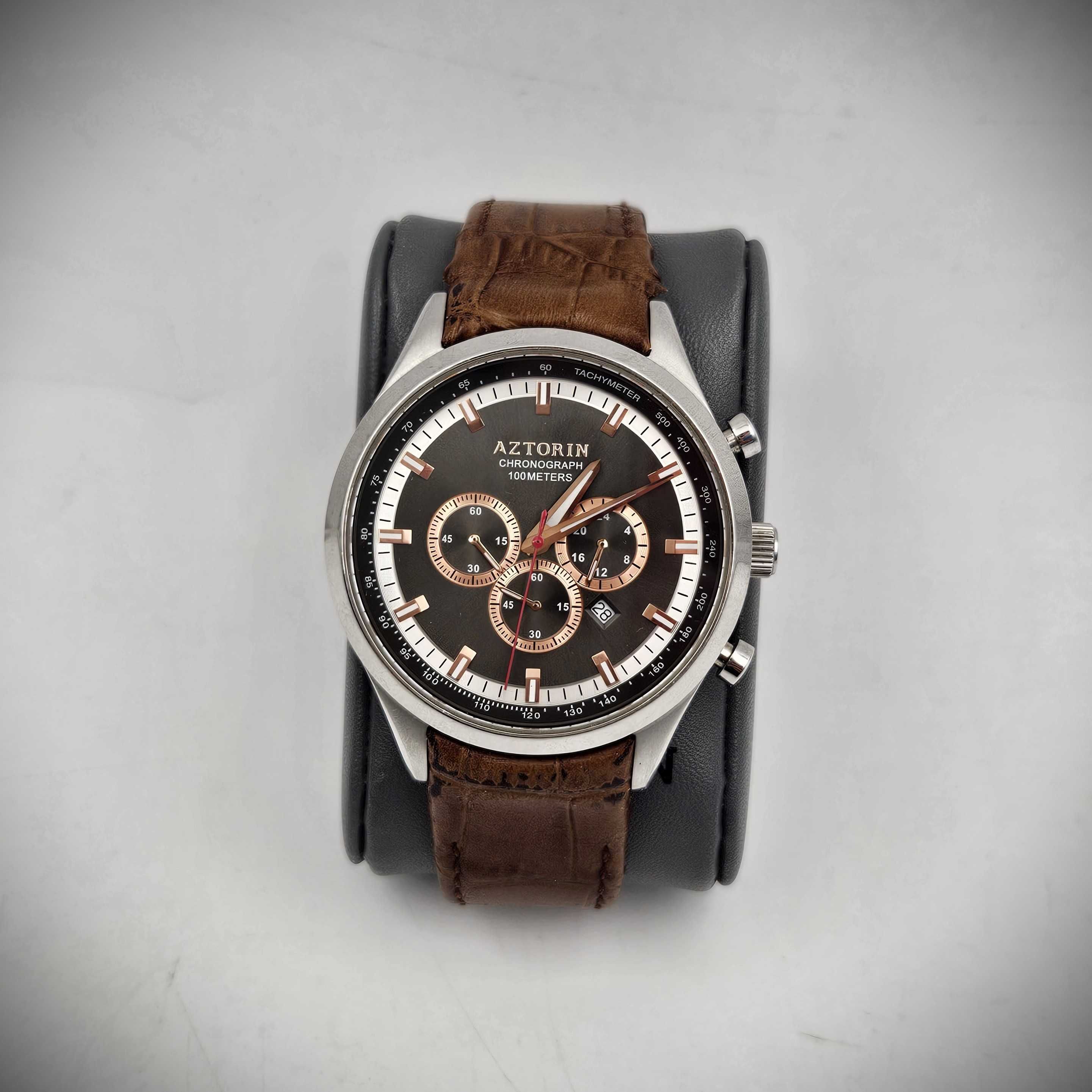 Zegarek AZTORIN Sport Chronograf A047.G199 Szafirowe Szkiełko