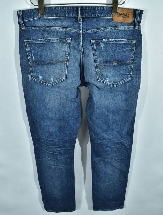 Tommy Jeans Męskie Spodnie Dżinsowe Slim Scnaton W34 L32